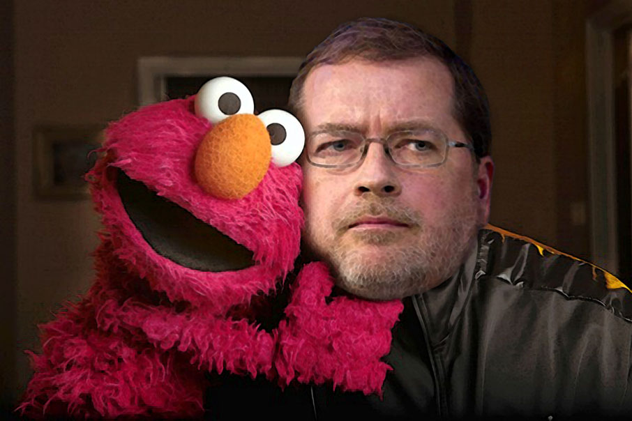 Grover implicated in widening Elmo scandal.
