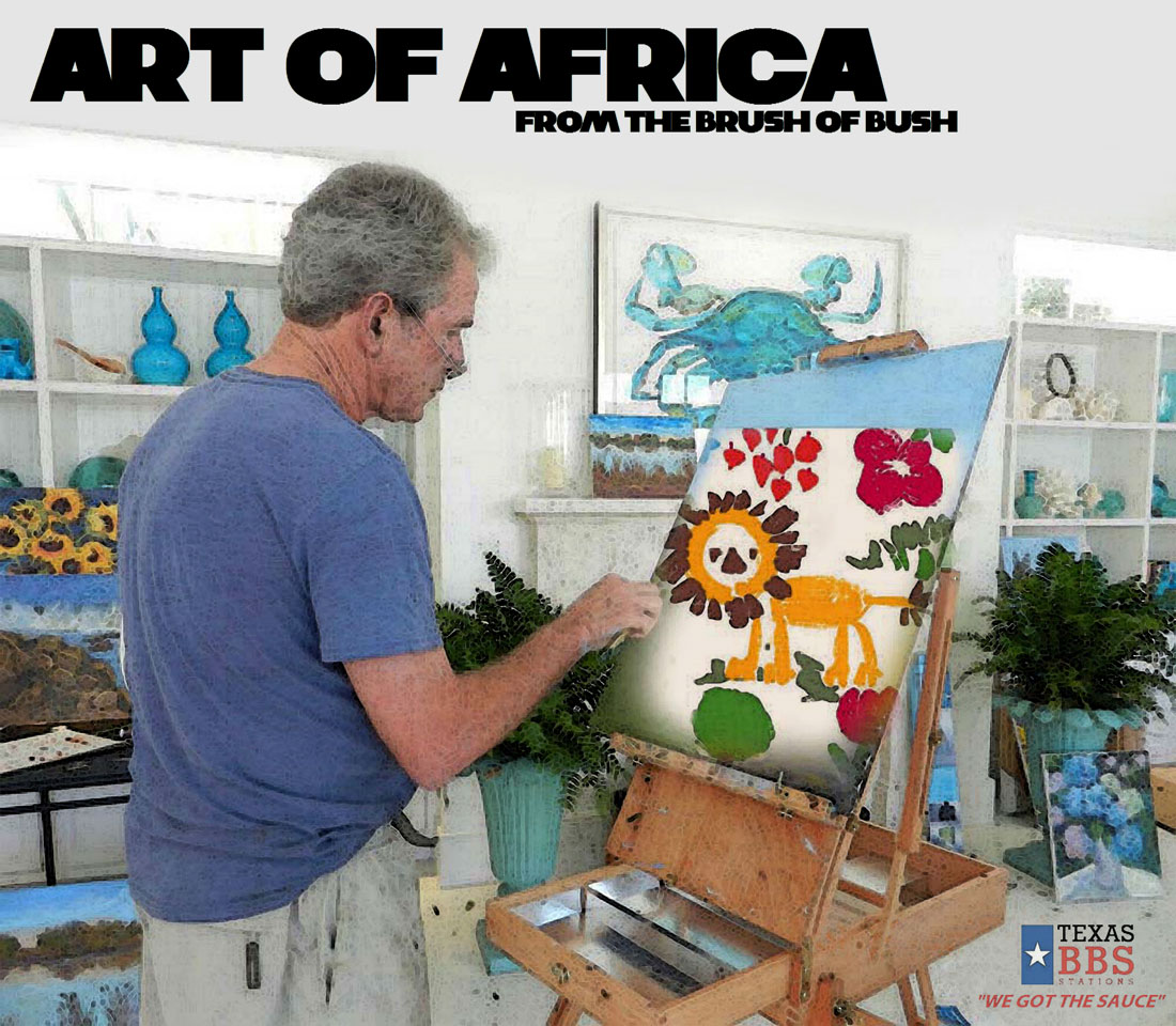 ART OF AFRICA - FROM THE BRUSH OF BUSH