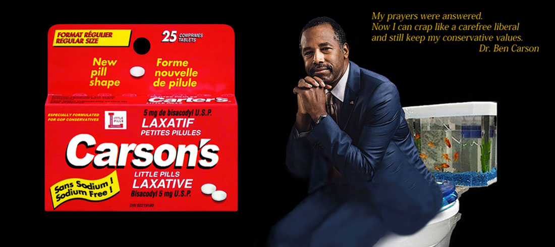 CARSON'S LITTLE PILLS especially formulate for Conservatives