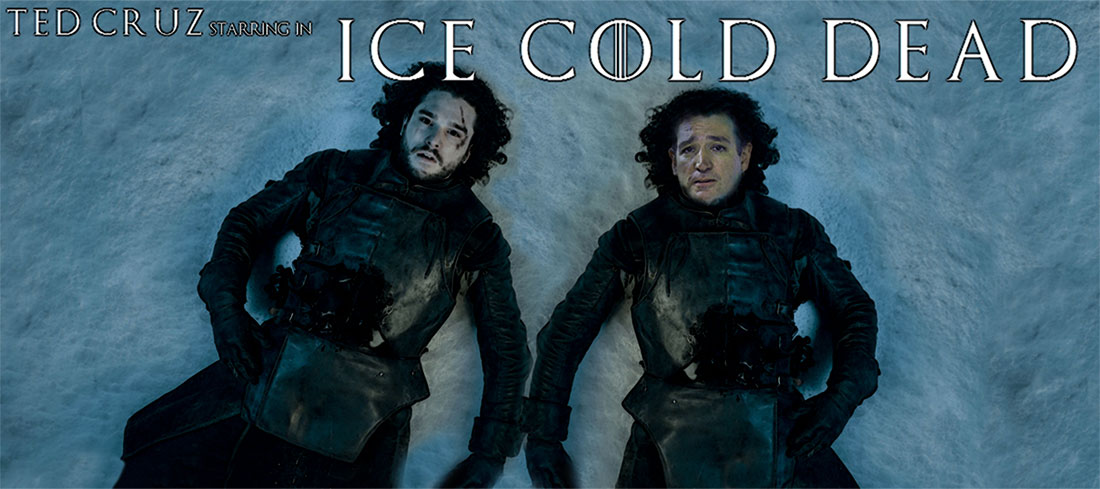 TED CRUZ starring in ICE COLD DEAD