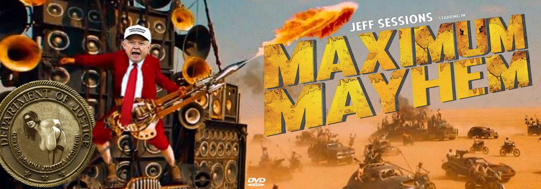 JEFF SESSIONS starring in MAXIMUM MAYHEM