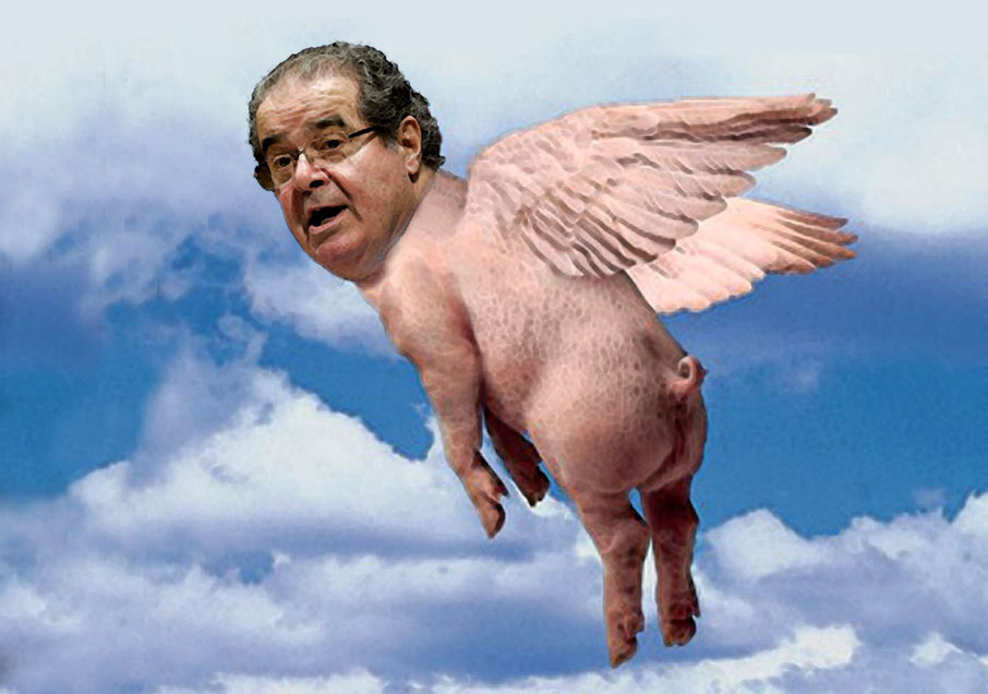 Is Antonin Scalia ready for gay marriage?