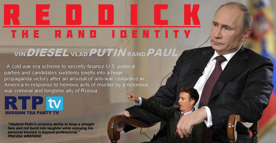 REDDICK - THE RAND IDENTITY is currently airing in Russia on RPT-TV.
