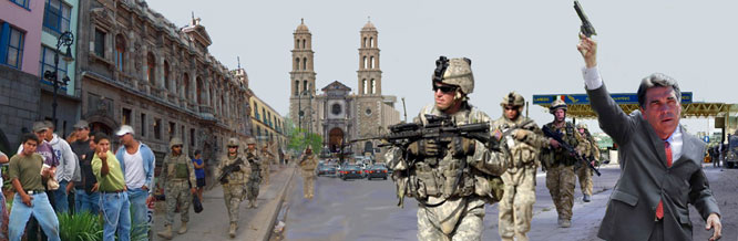 Perry open to U.S. troops in Mexico.