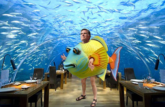 Romney to underwater homeowners: eat more fish.