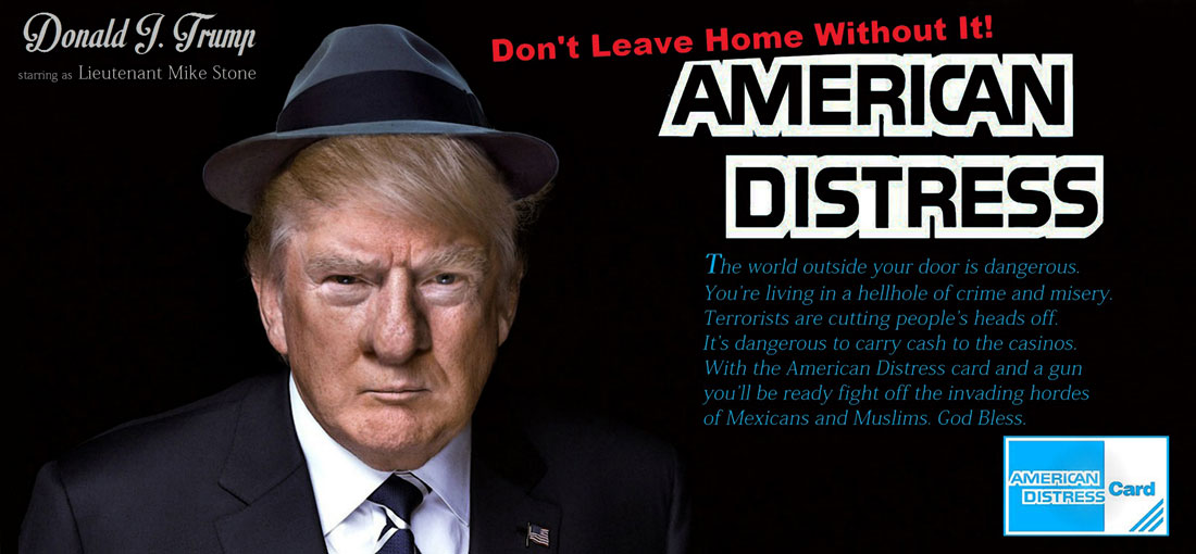 AMERICAN DISTRESS CARD - DON'T LEAVE HOME WITHOUT IT!